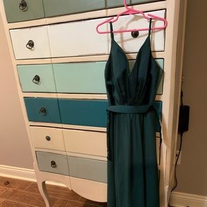 David’s Bridal Vera Wang collection forest green